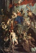 RUBENS, Pieter Pauwel, Madonna Enthroned with Child and Saints